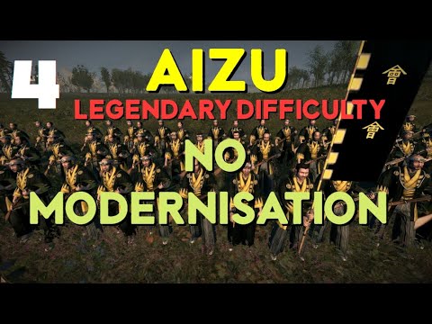 Attacking The Scumbag Clan (Aizu Part 4 - No Modernisation - Legendary) Fall Of The Samurai