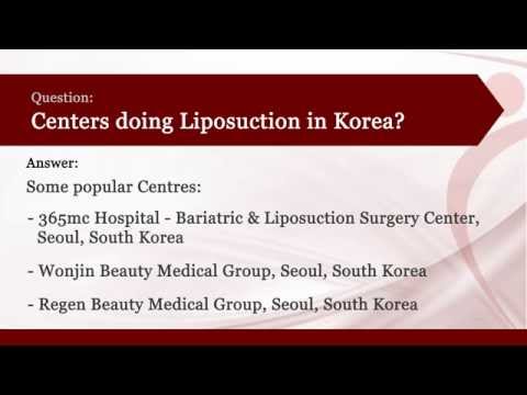 How much is Liposuction in Korea