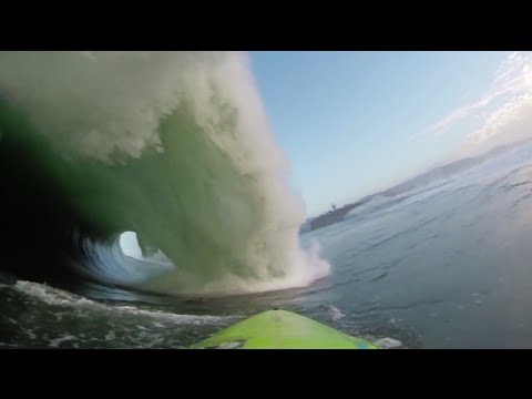 Mavericks: Mark Healey's Two Wave Hold Down