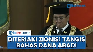 Sempat Diteriaki "Zionis" di Acara Wisuda, Rektor UI Menangis Ungkap Dana Abadi ke Mahasiswa