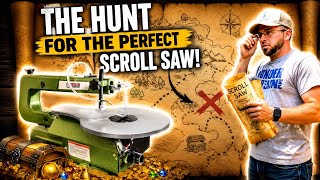 The Hunt for a Good Budget Scroll Saw || Harbor Freight Central Machinary Scroll Saw Setup