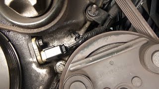 Crankshaft Position (CKP) sensor replacement (2004 Ford Escape 3.0L 6-cylinder engine)