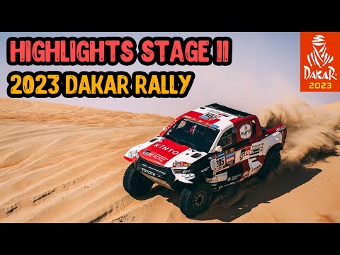 2023 Rally Dakar - Extended Highlights of Stage 11
