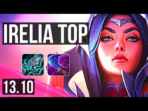 IRELIA vs VIEGO (TOP) | 4/2/7, 300+ games | KR Master | 13.10