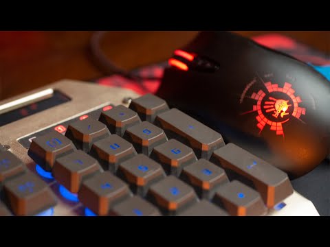 Budget Gaming - Bloody B418 gaming keyboard & Bloody A91 gaming mouse