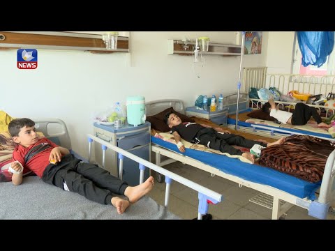 بەڤیدیۆ.. وردەکاری بڵاوبوونەوەی نەخۆشی ھەوکردنی پەردەکانی مێشک، لە نێو منداڵانی ھەڵەبجە