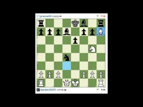 Gordon36251 (1519) vs. presvetlii (1653) - This is NOT how you French Defence!