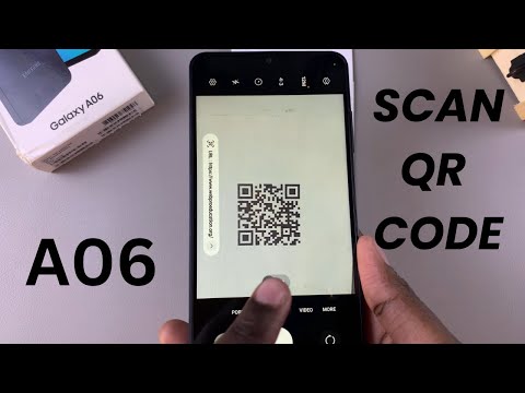 How To Scan QR Code On Samsung Galaxy A06