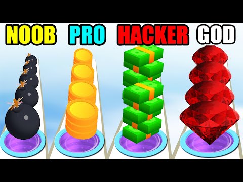NOOB vs PRO vs HACKER vs GOD Money Hole