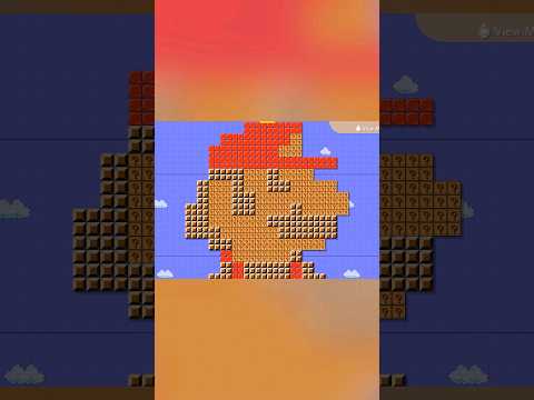 I Made a Giant Mario in Mario Maker 2