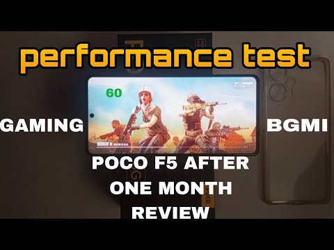 POCO F5 REVIEW AFTER ONE MONTH USAGE PERFORMANCE AND BGMI TEST