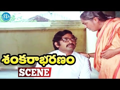 Sankarabharanam Movie Scenes - Nirmalamma Plans To Do Her Grand Son Marriage || J.V. Somayajulu