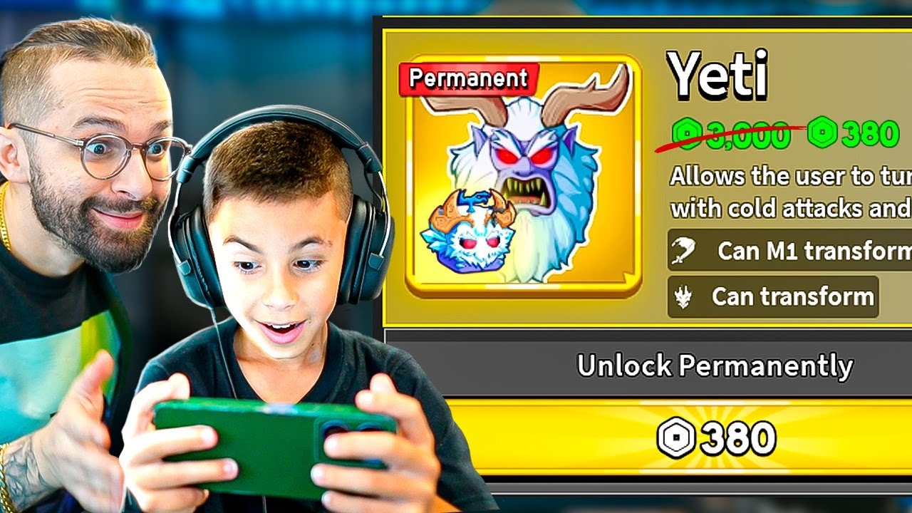 Deixei uma Criança de 9 Anos COMPRAR TUDO do Roblox