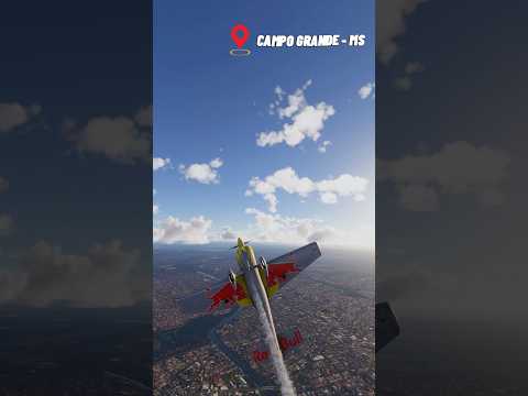 A Cidade Morena Vista do Céu | FLIGHT SIMULATOR