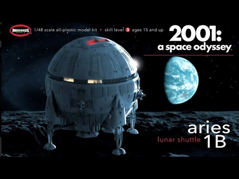Moebius 2001 Aries 1B unboxing and review!