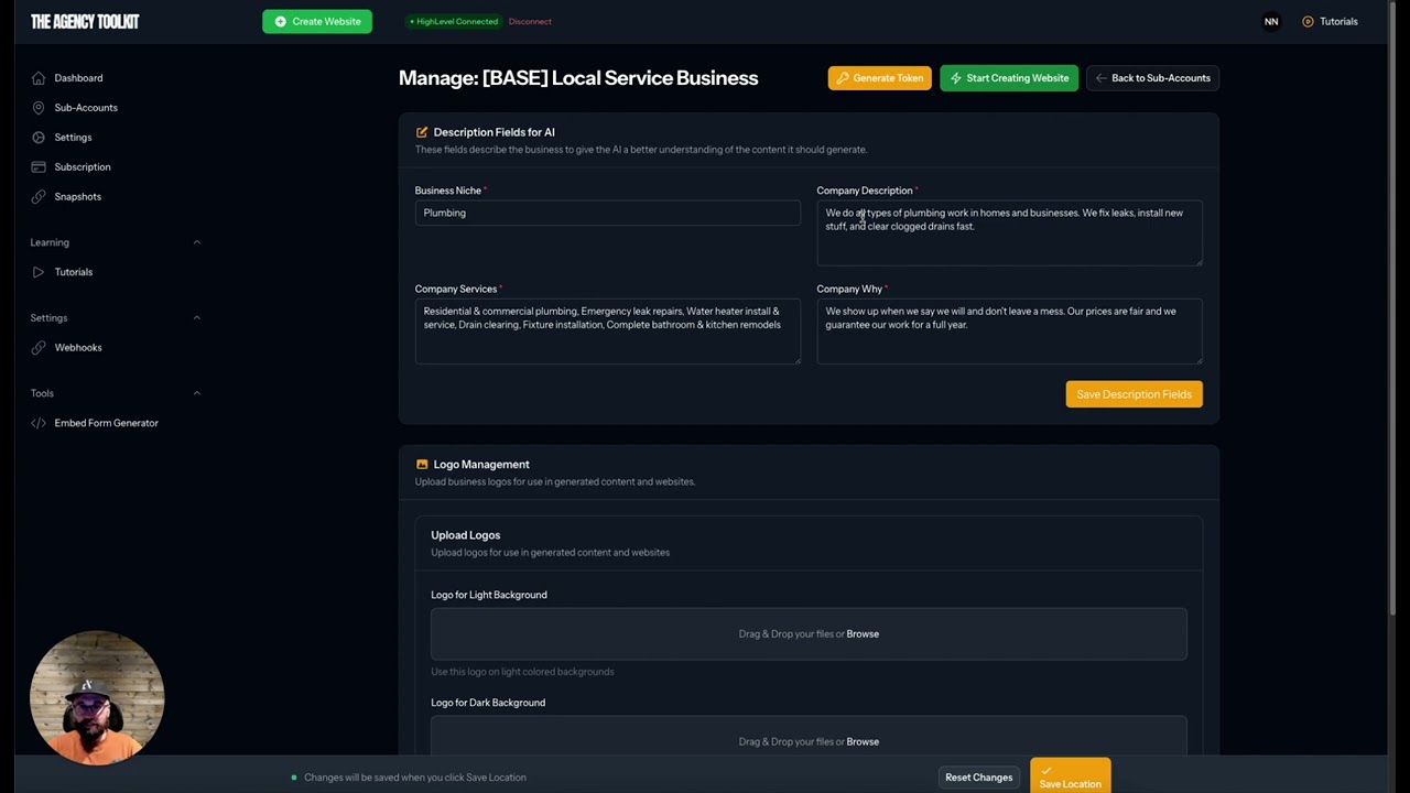 Managing Sub-Accounts