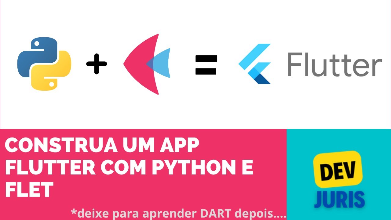 Construindo um App Flutter com Python e Flet
