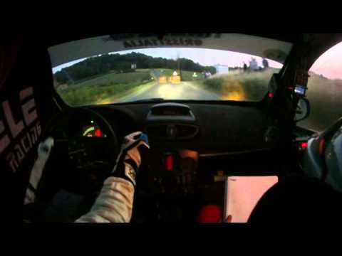 Cameracar Rally Giarolo 2015 Lugano-Corollo Clio R3C 7°assoluti 2°classe - PS8 6°tempo assoluto