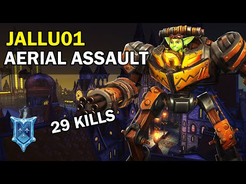 29 Kills Jallu01 Ruckus Paladins Competitive (Diamond) AERIAL ASSAULT