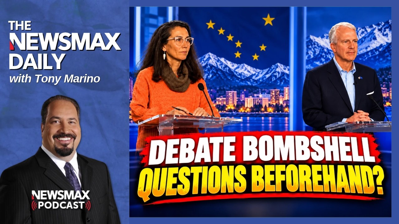 Alaska Senate Debate Erupts Over Cue Cards: Were Questions Leaked? | The NEWSMAX Daily (10/19/2026)