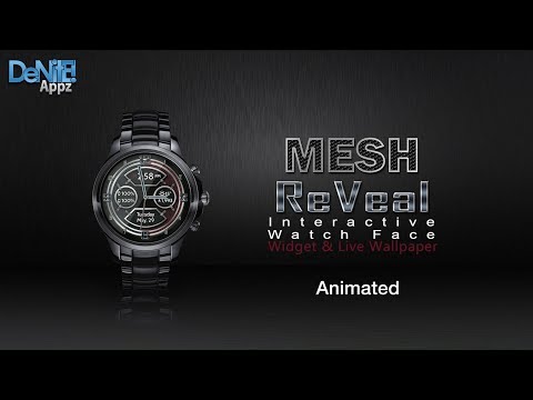 Mesh ReVeal HD Watch Face video