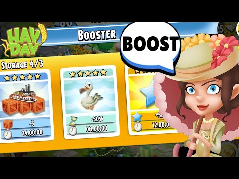 SBLOCCO i POTENZIAMENTI e VELOCIZZO TUTTO!!!-Hay Day ITA