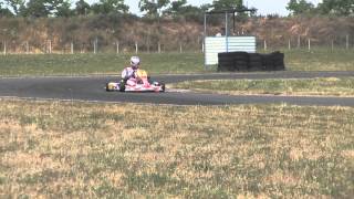 preview picture of video 'Gokart race Rotax DD2, DD2 Masters Prefinal - RMC CEE Round 2 & RMC Hungary Round 4 Pannonia-ring'