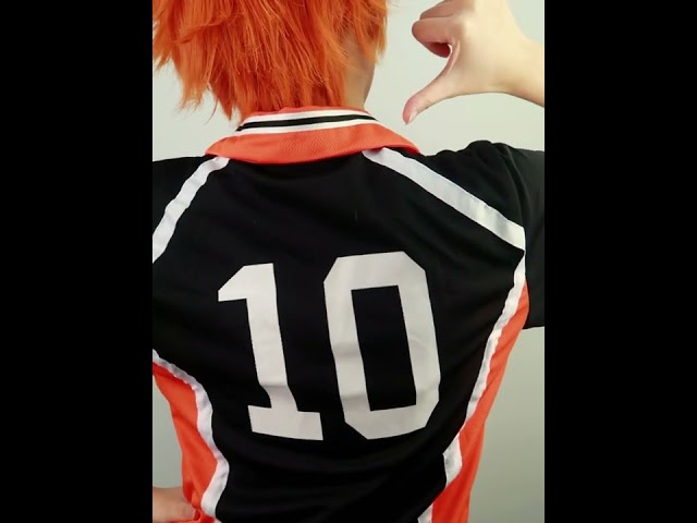 Vídeo relacionado con Sternstunde Karasuno Uniform Shouyou Hinata Halloween Cosplay Haikyuu Disfraz de anime, No.9, S