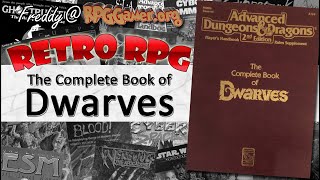 The Complete Book of Dwarves (AD&D 2nd Edition, TSR, 1991) | Retro RPG