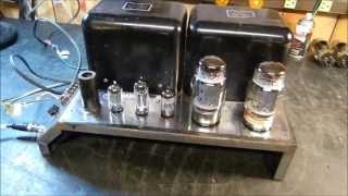 Video thumbnail for McIntosh MC75 Mono Block Vacuum Tube Amplifier Testing and  Documentation by David Beard