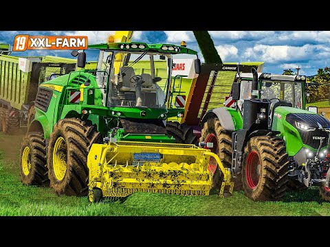 LS19 XXL Farm 2 #37: Massen an SILOGRAS abfahren für die BGA! | FARMING SIMULATOR