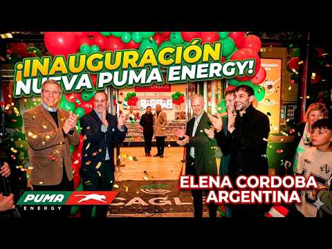PUMA CAGLE ENERGY - INAUGURACIÓN ELENA CÓRDOBA ARGENTINA #martindelpozzi