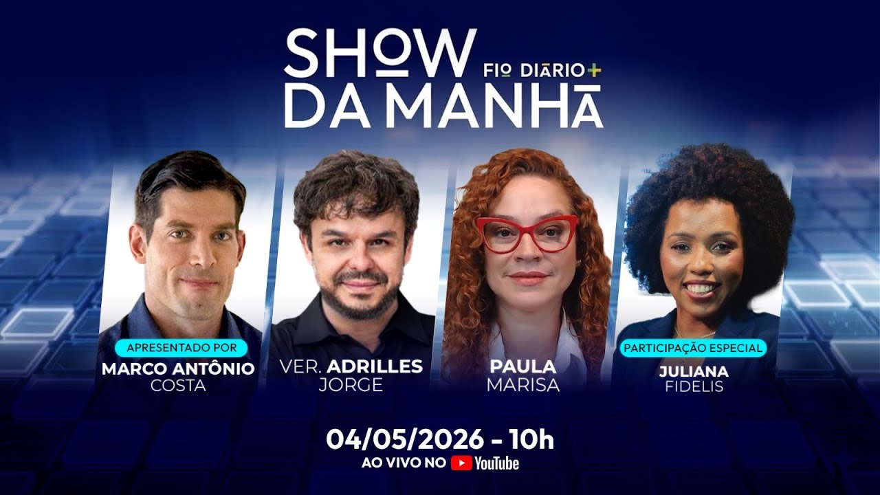 SHOW DA MANHÃ - BESSIAS EM BUSCA DE VINGANÇA - MORAES NA MIRA? - 04/05/2026