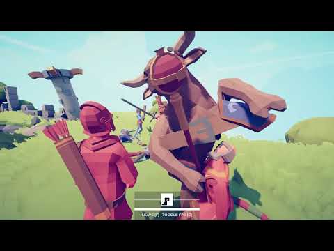 TABS | Me With King And 2 Squire And 1 Healer Vs Minotaur And 3 Clubber And 2 Head Butter