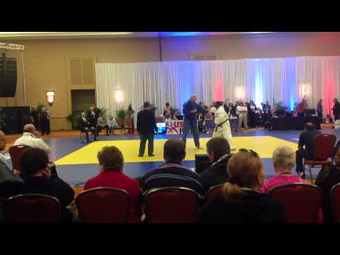 WK Miami 2012 Judo Masters M5 +100kg Koppe NED vs Kerr USA 1/2 final