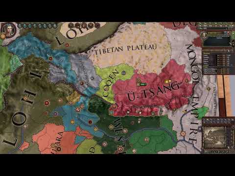 Let's play CK2 Jade Dragon with CK2+ mod / Lhaze (Tibet) - part 98