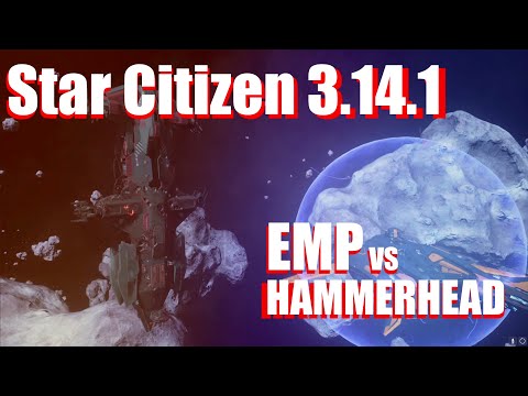 Star Citizen 3.14.1 - EMP vs Hammerhead (how to kill a Hammerhead pt.2)