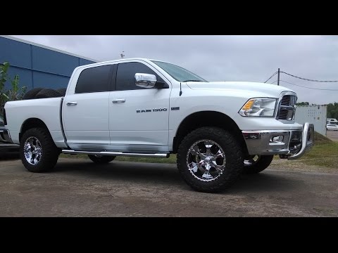 Lifted 2012 Dodge Ram 1500 Hemi 2wd Maxtrac Suspension Off road Parts Lift Kits Reklez