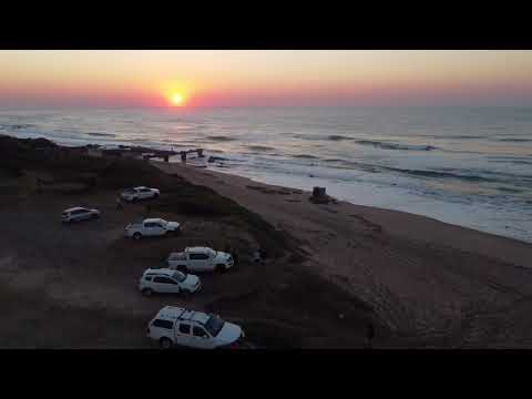 Chasing Sardines off South Coast Umgababa beach - Drone Footage
