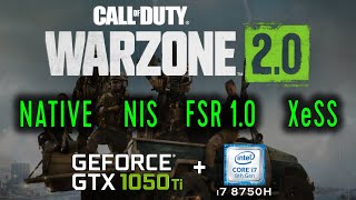 Native vs NIS vs FSR vs XeSS - Call of Duty Warzone 2 _ Best Upscaler mode