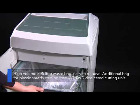 Video of the KOBRA 410 TS HS CDHS Shredder