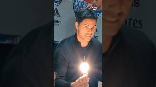 Mikel Arteta used a lightbulb to motivate his Arsenal players 💡
