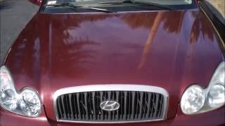 2002 - 2005 Hyundai Sonata Headlight Assembly Replacement
