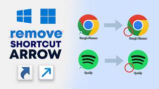 How to Remove Arrow from Desktop Icons