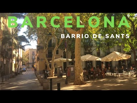 [BARCELONA] BARRIO DE SANTS | Walking Tour Agosto 2023