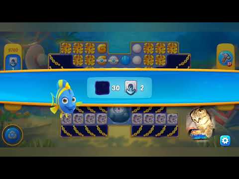 Fishdom 2022, no Boosters,  9702  level  -  прохождение без бустеров,  9702  уровень.