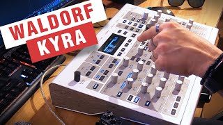 Video thumbnail for Waldorf Kyra Synthesizer: Unboxing & Demo by Doctor Mix