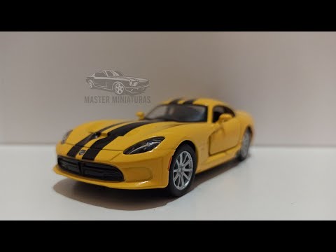 Miniatura Carro De Ferro Srt Viper Gts 2013 1/36 Kt5363