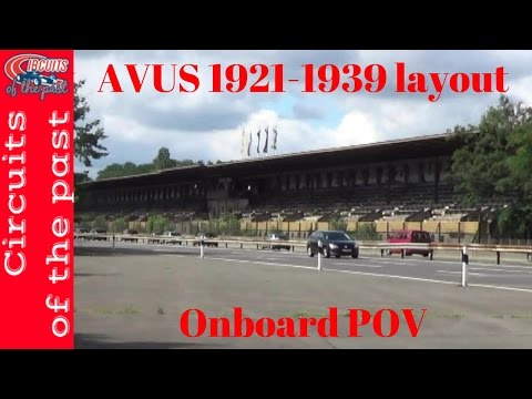 AVUS 1921-1939 layout | Onboard & Track Walk POV