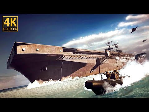 Suez Canal Battle on Valkyrie Battlefield 4 No Commentary Gameplay 4K 60FPS